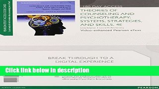 Books Theories of Counseling and Psychotherapy: Systems, Strategies, and Skills, Video-Enhanced
