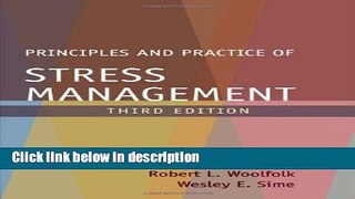 Books Principles and Practice of Stress Management, Third Edition Free Download