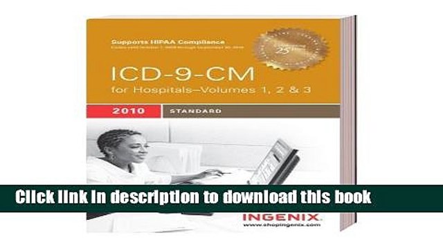 [PDF] ICD-9-CM Standard for Hospitals, Volumes 1, 2 3 2010 Edition: Compact (ICD-9-CM