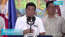 Duterte refuses to buy substandard equipment for AFP
