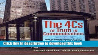 Ebook The 4Cs of Truth in Communication Full Online