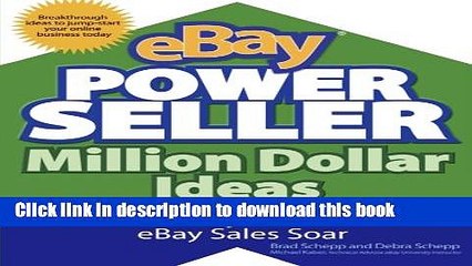 Tải video: Books eBay PowerSeller Million Dollar Ideas: Innovative Ways to Make Your eBay Sales Soar Full