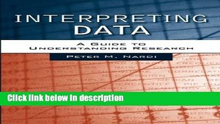 Ebook Interpreting Data: 1st (First) Edition Free Online