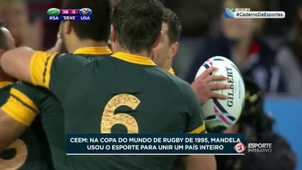 Como o Esporte Explica o Mundo: em 1995, Mandela usou o rugby para unir um país inteiro