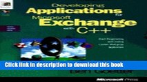 Ebook Developing Applications for Microsoft Exchange with C  : With CDROM (Solution Developer)