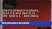 Books International Differences in Well-Being (Positive Psychology) Free Online