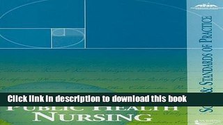 Public Health Nursing: Scope and Standards of Practice (American Nurses Association) Free Ebook
