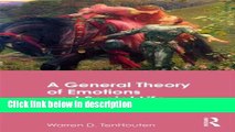 Ebook A General Theory of Emotions and Social Life (Routledge Advances in Sociology) Free Online