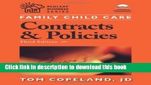 Books Family Child Care Contracts and Policies, Third Edition: How to Be Businesslike in a Caring