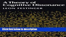 Books A Theory of Cognitive Dissonance Full Online