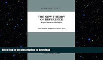 FREE PDF  The New Theory of Reference: Kripke, Marcus, and Its Origins (Synthese Library)  FREE