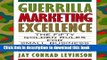 Ebook Guerrilla Marketing Excellence: The 50 Golden Rules for Small-Business Success Free Download