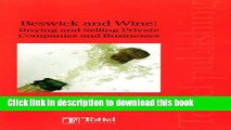 Books Beswick and Wine: Buying and Selling Private Companies and Businesses: Seventh Edition Free