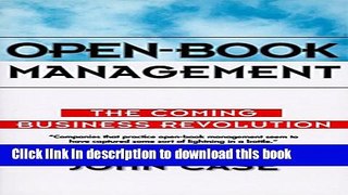 [Read PDF] Open-Book Management: Coming Business Revolution, The Download Online