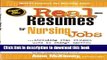 Books Real-Resumes for Nursing Jobs (Real-Resumes Series) Free Online