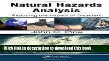 Ebook Natural Hazards Analysis: Reducing the Impact of Disasters Full Download