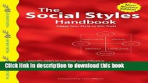 Ebook Social Styles Handbook:Adapt Your Style to Win Trust Free Online