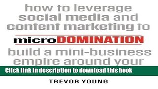 Books microDomination: How to leverage social media and content marketing to build a mini-business