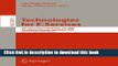 Ebook Technologies for E-Services: 6th International Workshop, TES 2005, Trondheim, Norway,