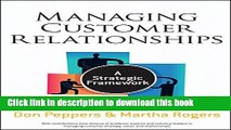 Ebook Managing Customer Relationships: A Strategic Framework Free Download