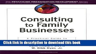 Books Consulting to Family Businesses: Contracting, Assessment, and Implementation Free Online