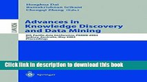 Ebook Advances in Knowledge Discovery and Data Mining: 8th Pacific-Asia Conference, PAKDD 2004,