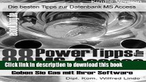 Books 88 Power Tipps fÃ¼r MS Access - Geben Sie Gas mit Ihrer Software (German Edition) Free Online