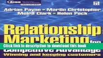 Books Relationship Marketing: Winning and Keeping Customers (CIM Professional Development) Free