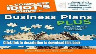 Ebook The Complete Idiot s Guide to Business Plans Plus (Complete Idiot s Guides (Lifestyle