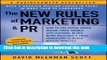 Ebook The New Rules of Marketing   PR: How to Use Social Media, Online Video, Mobile Applications,