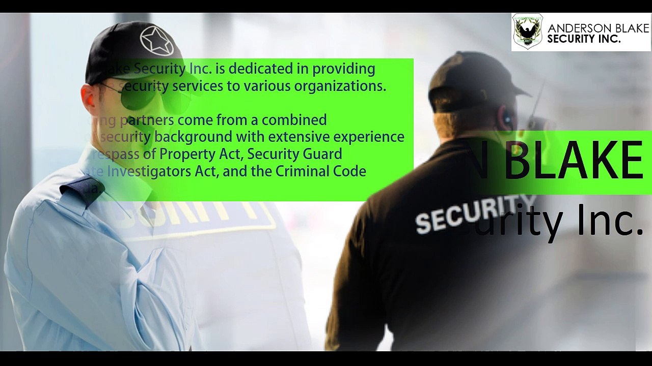 security guard in brampton