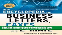 Books Encyclopedia Of Business Letters; Faxes And Email Rev Ed Full Download