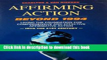 Books Affirming Action: beyond 1994 Full Online