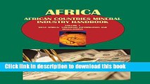 Books African Countries Mineral Industry Handbook Volume 1 West Africa: Strategic Information and