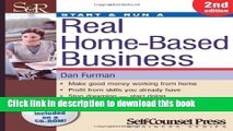 Ebook Start   Run a Real Home-Based Business (Start   Run Business Series) Full Online