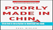 Books Poorly Made in China: An Insider s Account of the China Production Game Full Online