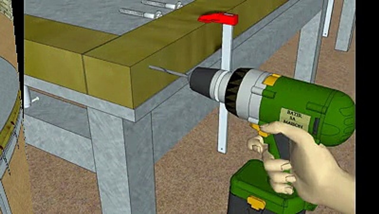 Construire un Escalier en Béton de type (Pyramidal) Images 3D