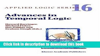 Books Advances in Temporal Logic Full Online