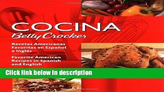 Ebook Cocina Betty Crocker: Recetas Americanas Favoritas en EspaÃ±ol e InglÃ©s/Favorite American