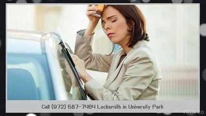 Locksmith University Park TX