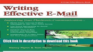 Ebook Crisp: Writing Effective E-Mail, Revised Edition: Improving Your Electronic Communication