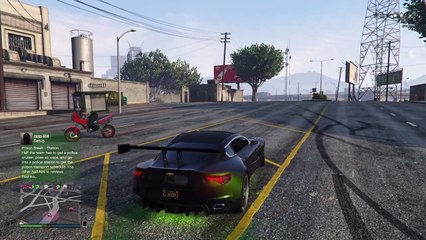 Grand Theft Auto V mega jump