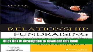 Books Relationship Fundraising: A Donor Based Approach to the Business of Raising Money Full Online