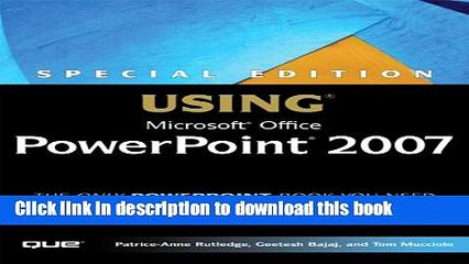 Ebook Special Edition Using Microsoft Office PowerPoint 2007 Full Download