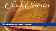 Ebook Three Guys from Miami Cook Cuban Free Online