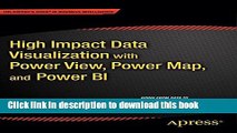 Books High Impact Data Visualization with Power View, Power Map, and Power BI Full Online