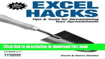 Ebook Excel Hacks: Tips   Tools for Streamlining Your Spreadsheets Full Download