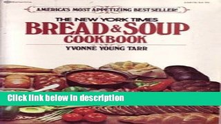 Ebook The New York Times Bread   Soup Cookbook Free Online