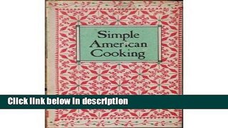 Books Simple American Cooking Free Online