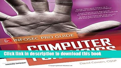 [Read PDF] Computer Forensics InfoSec Pro Guide Ebook Free